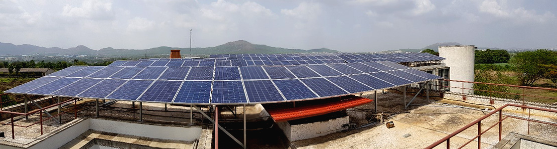 198 kWp Roof mounted On grid power project at Maval
