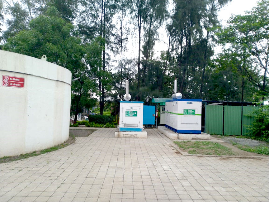 4TPD Food waste to Power Biogas plant in Yavat, Pune